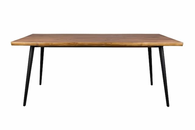 Esstisch ALAGON Walnuss mit Baumkante 200 x 90 cm von DUTCH BONE