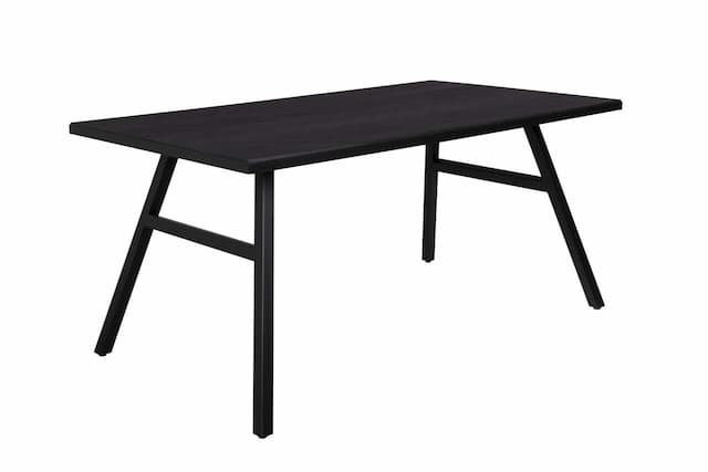 Esstisch SETH BLACK Eiche 180 x 90 cm von ZUIVER