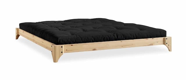 Futonbett Bett ELAN Massivholzbett Gestell Kiefer natur, von Karup