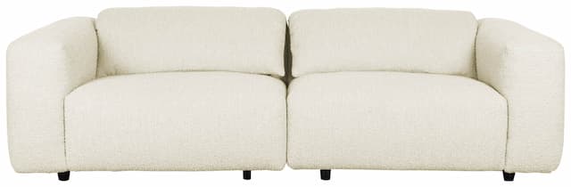 Zuiver 3-sitzer Sofa WINGS NATURAL mit klappbaren Rückenteil