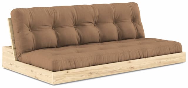 Sofa Ausziehsofa BASE Kiefer massiv lackiert, von Karup