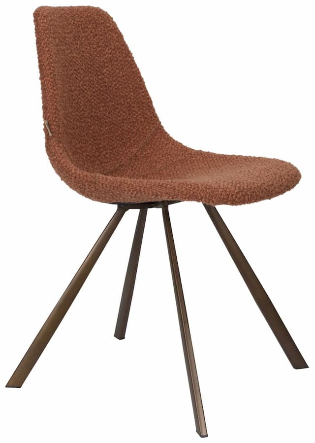 Esszimmerstuhl FRANKY Bouclé Terra von DutchBone